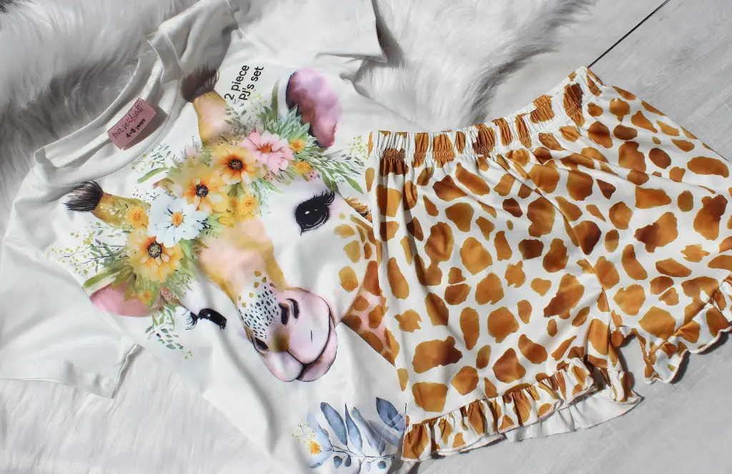 Giraffe 2 Piece Set PJ's
