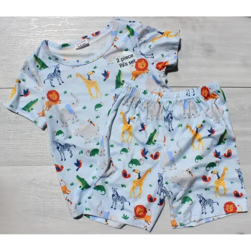 Boys' Safari 2 Piece Set PJ's