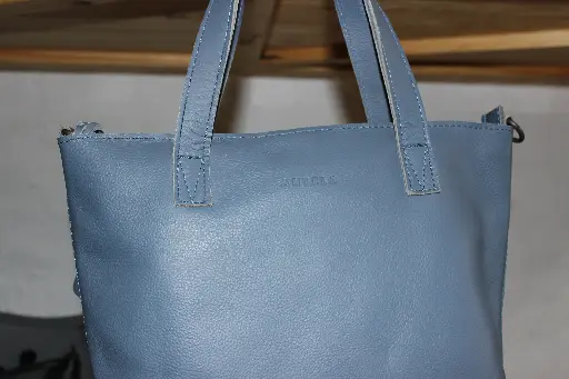 [10280] Katie leather midi tote