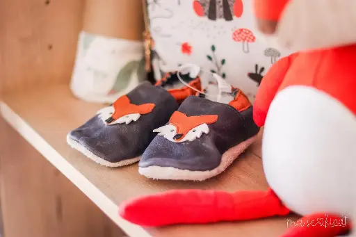 Navy Foxy Loafers 
