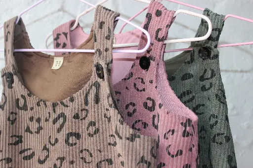 Pinafore Corduroy Dress