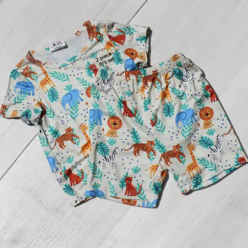 Boys' Safari 2 Piece Set PJ's