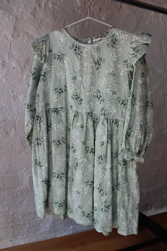 Green Flower Dress