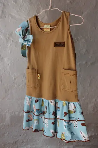 Hoolies Fruity Safari Dress & Headband
