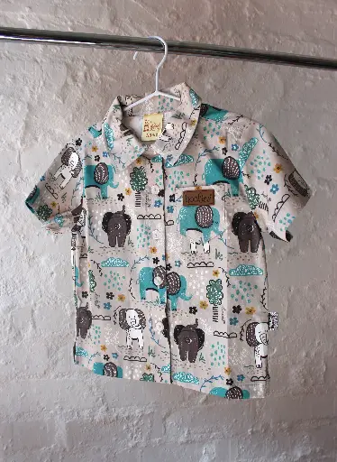 Hoolies Ellie Crest Button Shirt
